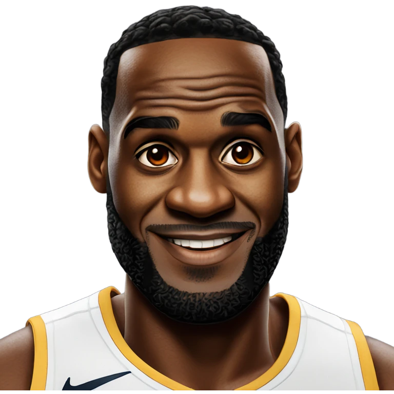 Lebron james with sun emoji