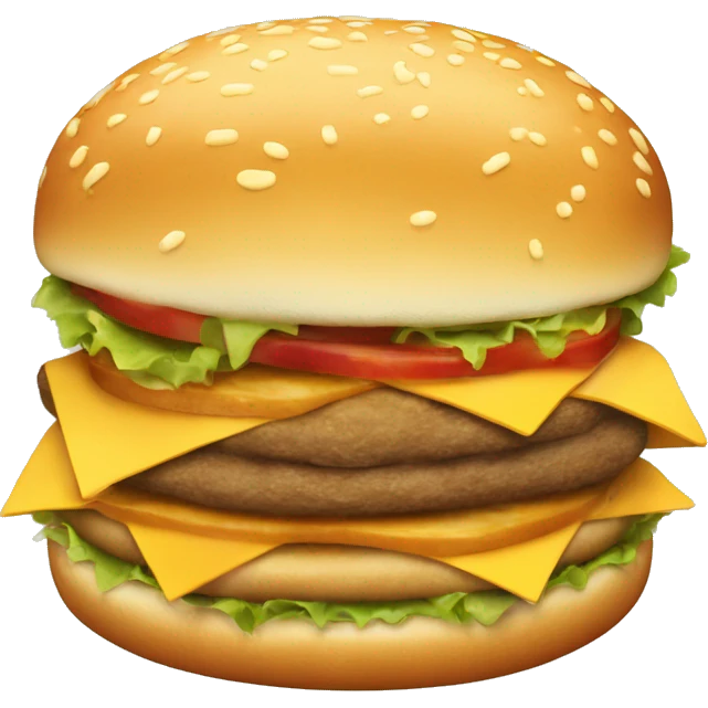 Cheesiest cheeseburger  emoji