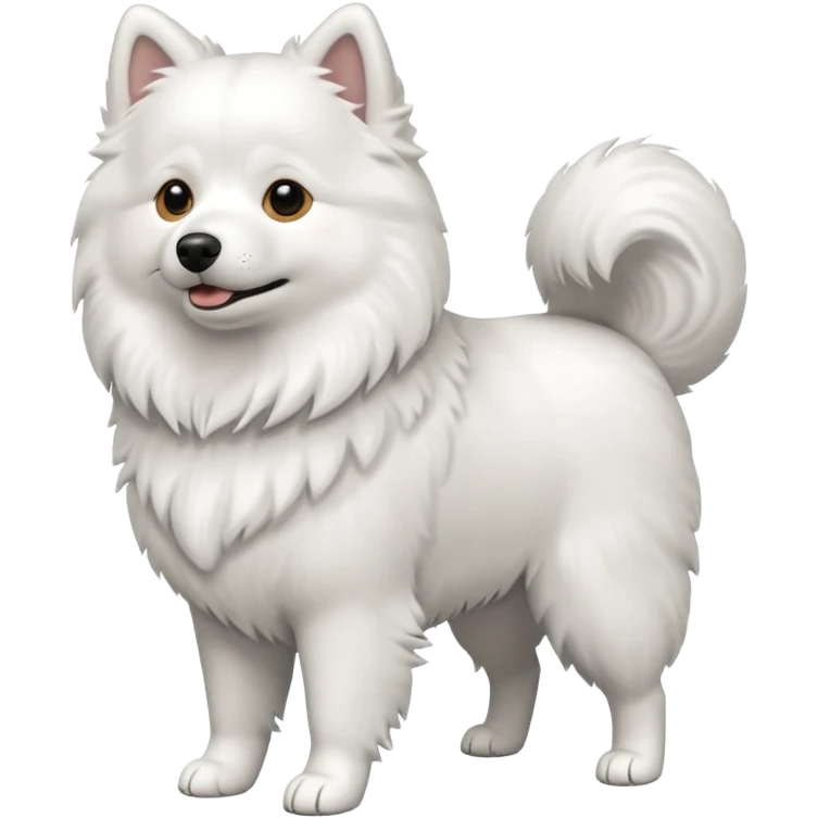 American Eskimo dog emoji