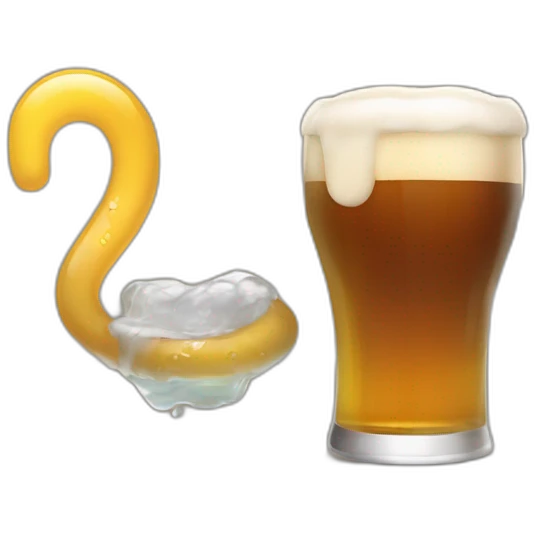 Le logo discord qui boit une bière emoji