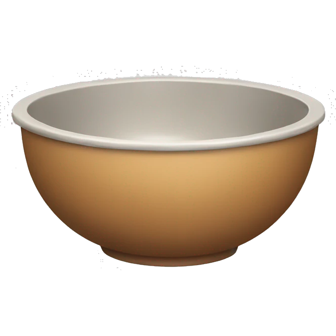 Baking bowl emoji
