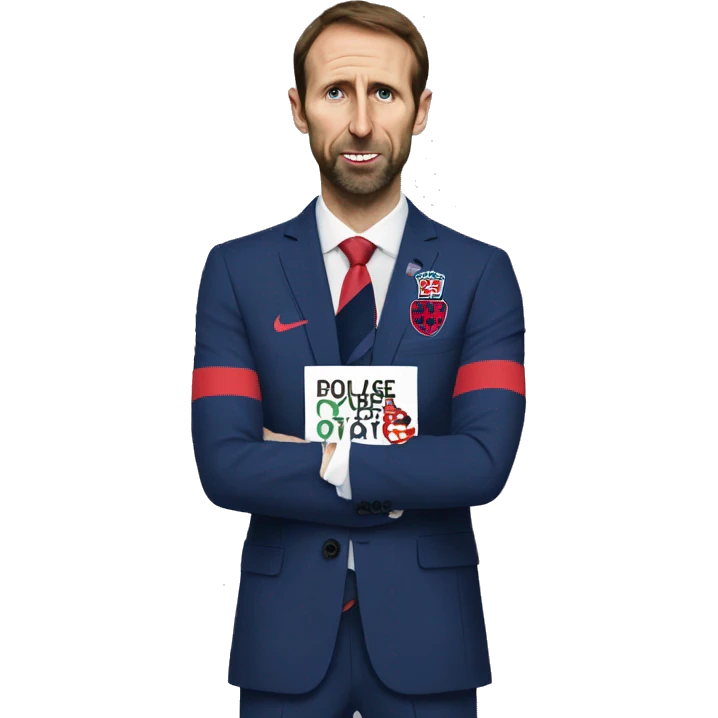 gareth southgate saying “please ozzie” emoji
