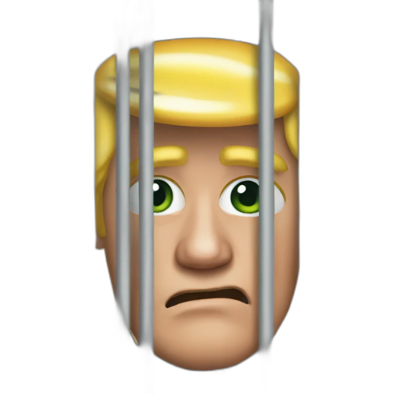 trump-in-jail-cell emoji