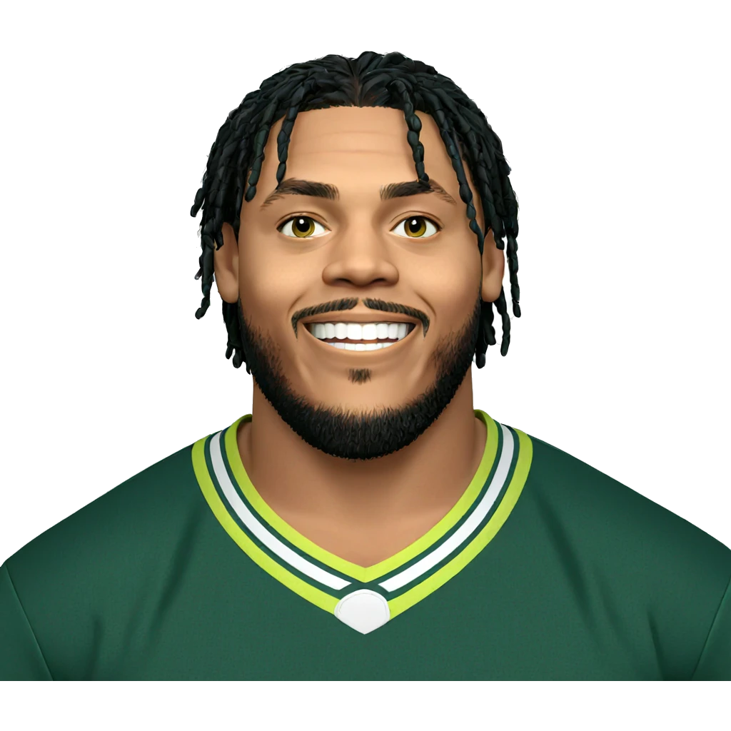 smiling boy in green shirt emoji