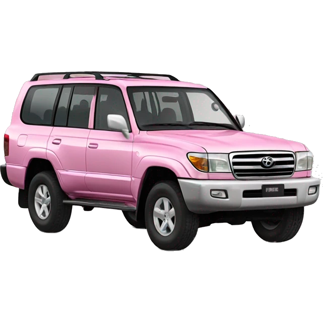 Toyota land cruiser 100 pink emoji