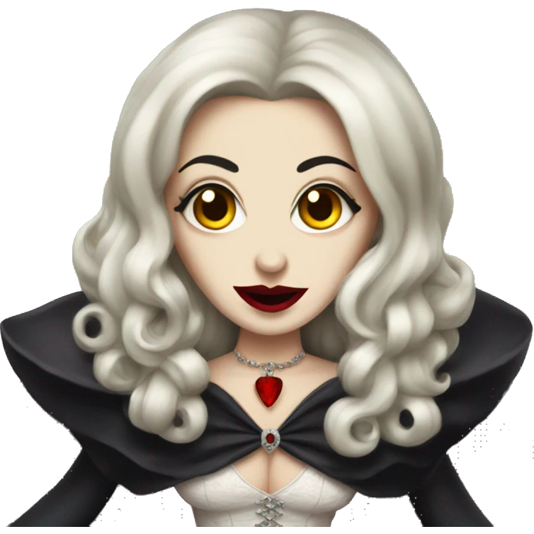 Dracula in drag emoji