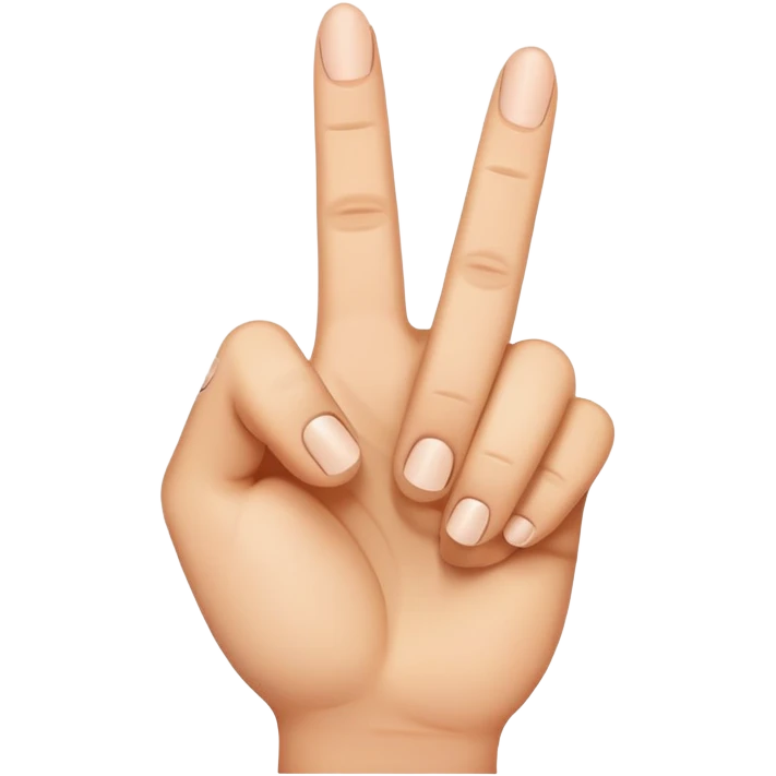 Middle finger ￼ emoji