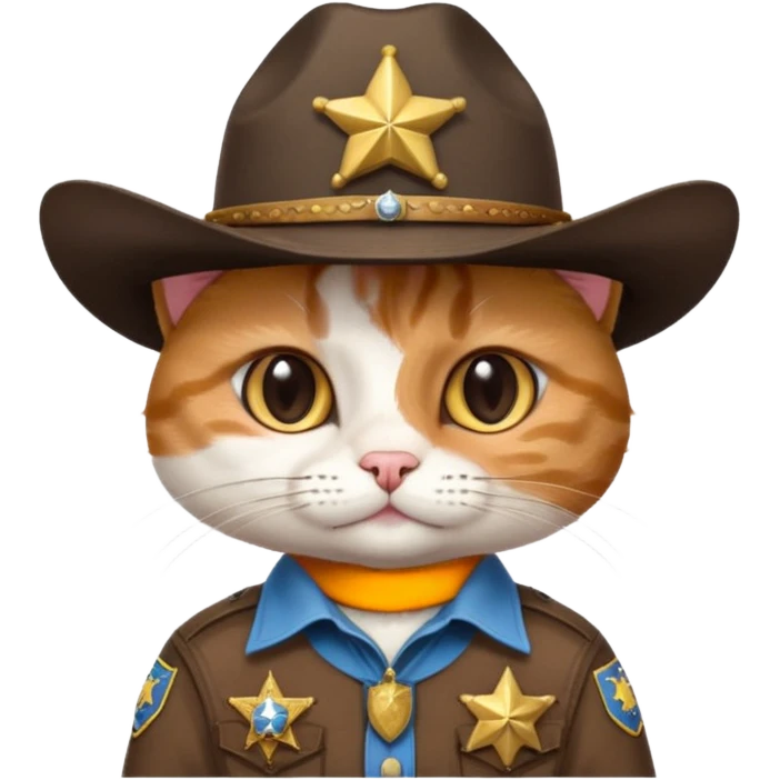 یه گربه که عکس کلاه روی سرش عکس یه سک emoji