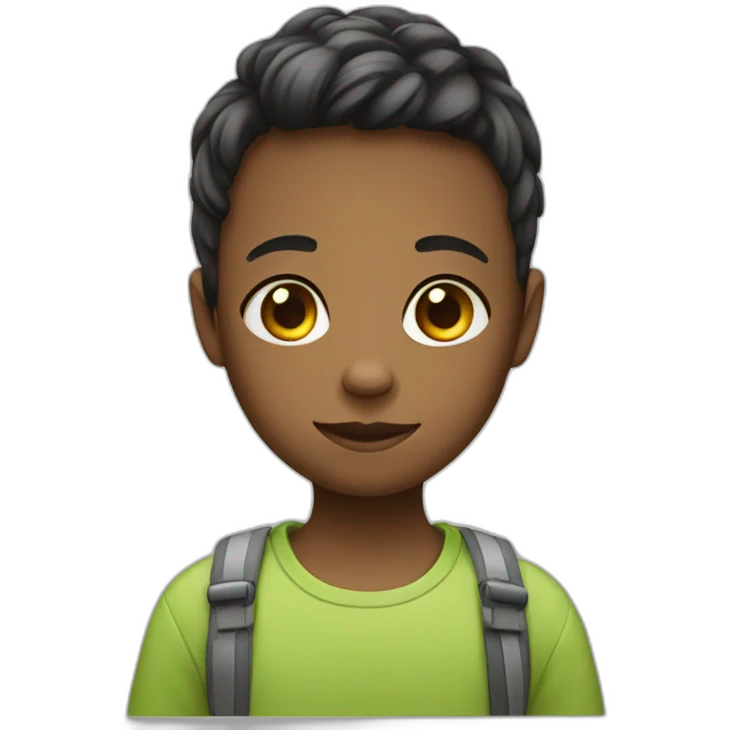 child of an android and an apple phone emoji