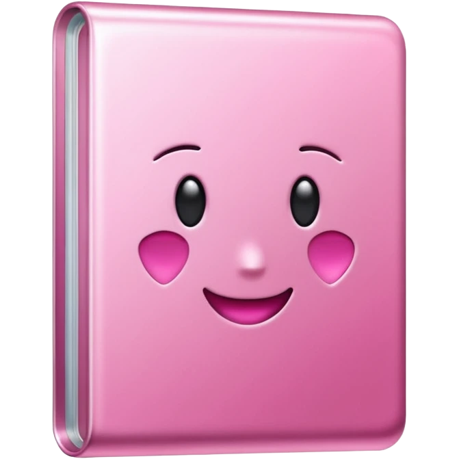 make an archive file without face, with girly pink tones. emoji