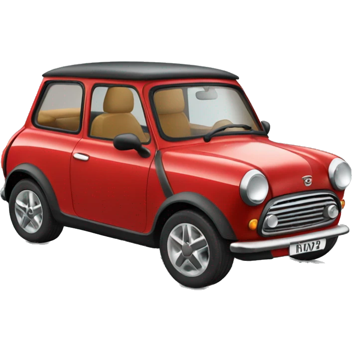 red Mini car emoji