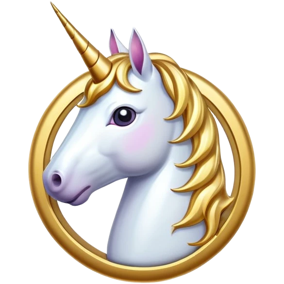 unicorn quality mark badge emoji