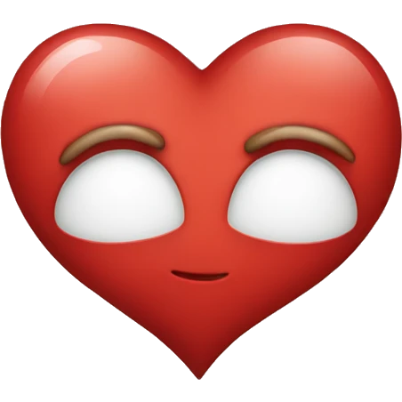 red heart  emoji