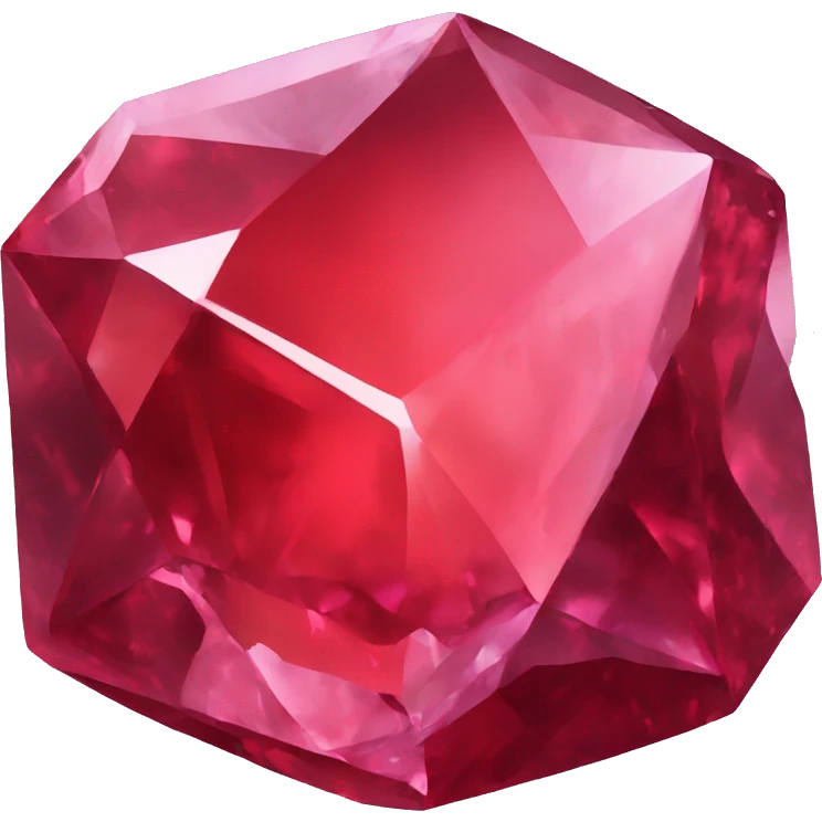 Vanadium red crystal emoji