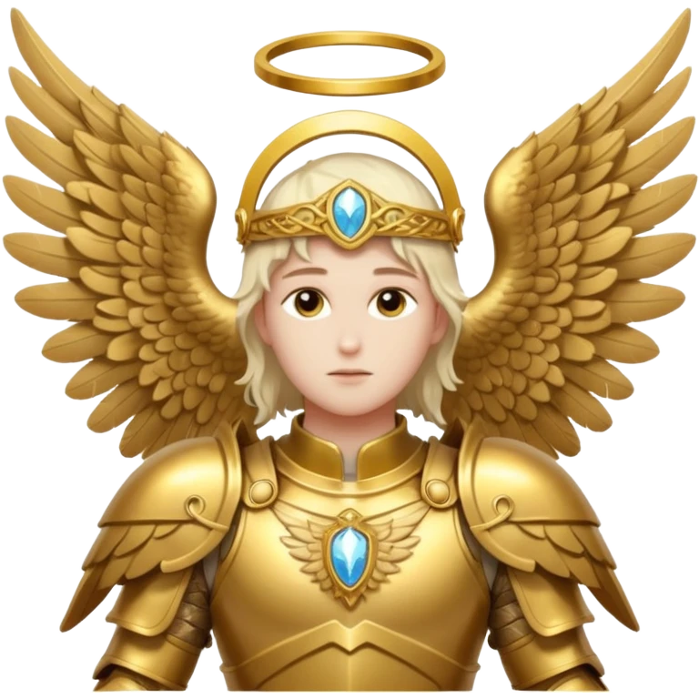 Aesthetic biblical archangel  emoji