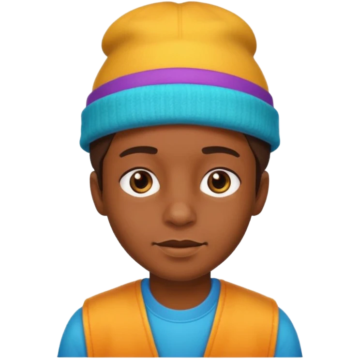 Funky boy emoji