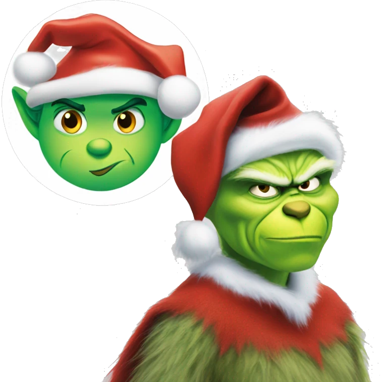 henry cavill as grinch emoji