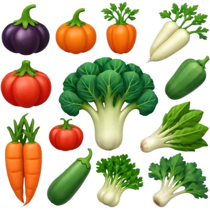 Veg name  emoji