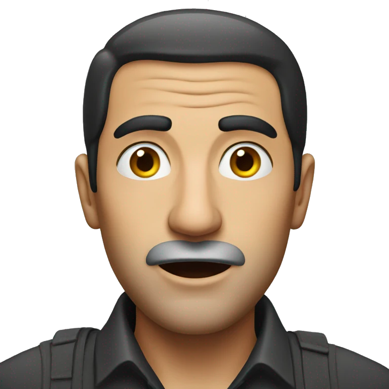 Turkish man have a surprised  emoji