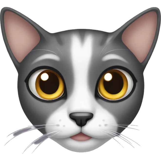 cat with big eyes emoji