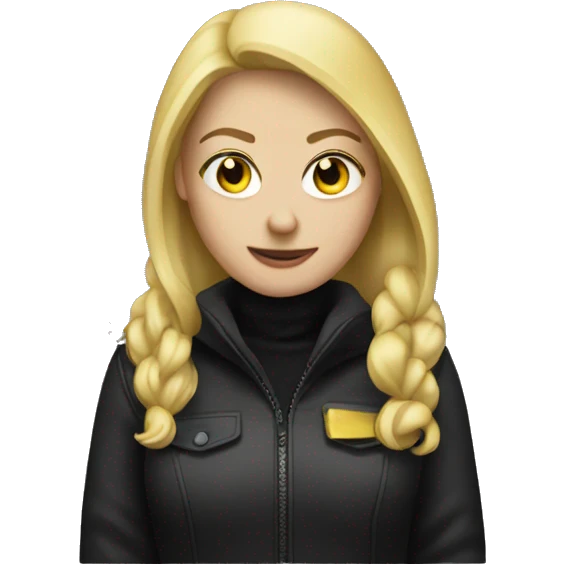 woman thief wit blonde hair emoji