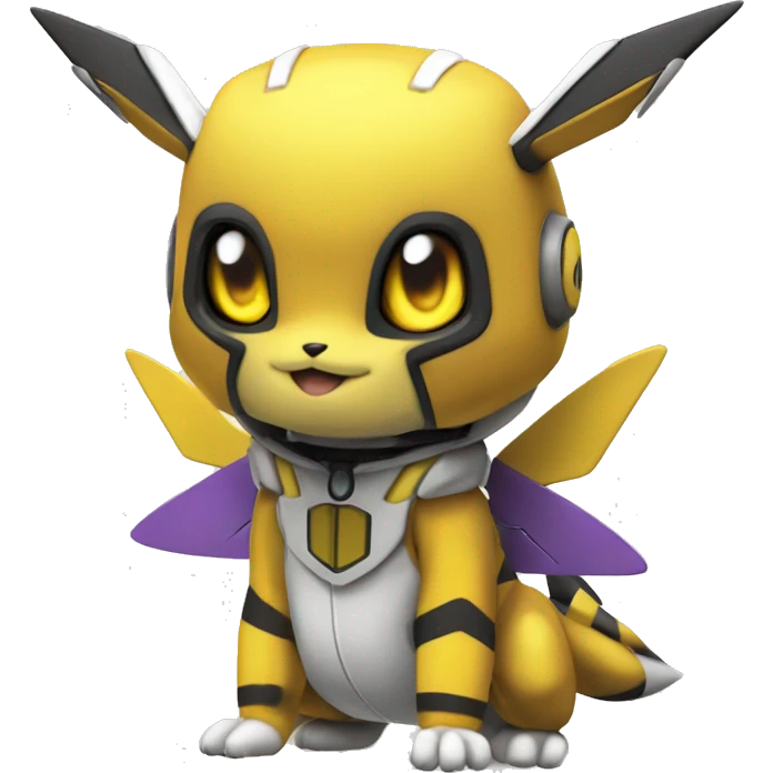 Metabee, Medabee, Renamon, Pikachu emoji
