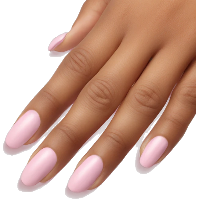 Light pink nails emoji