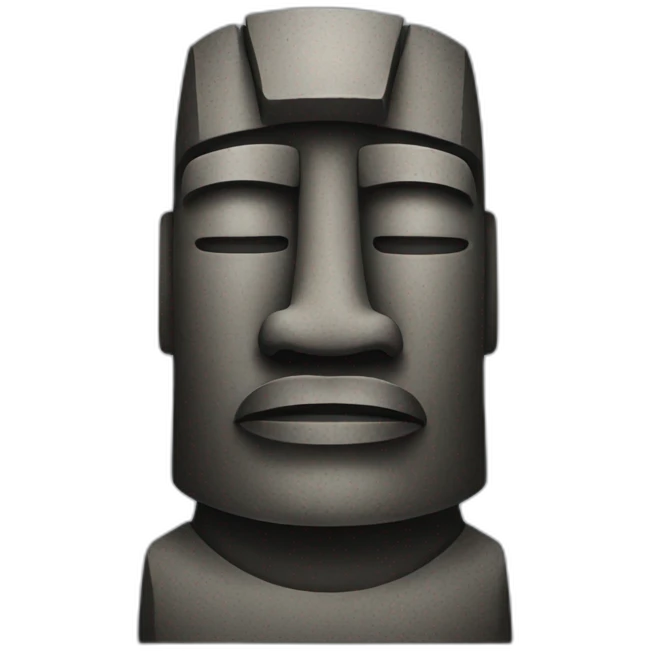 Moai emoji