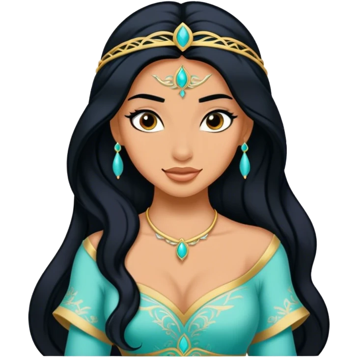 disney jasmine emoji