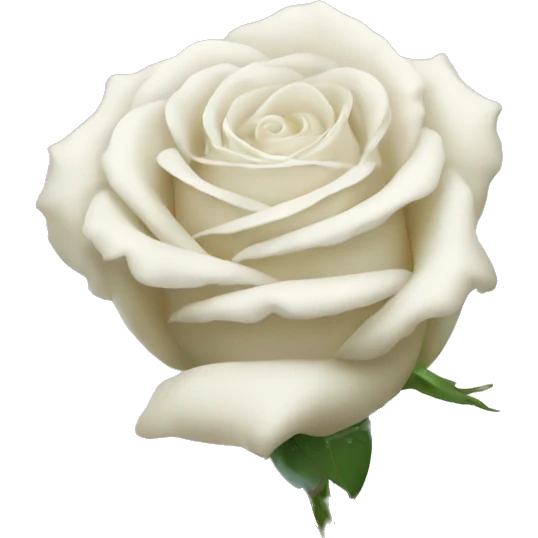 White rose emoji
