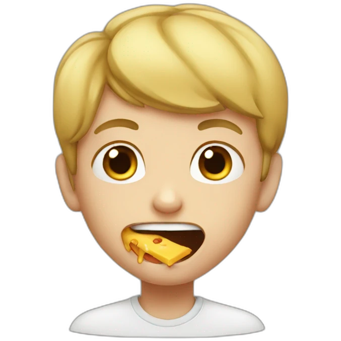 Hungry boy emoji