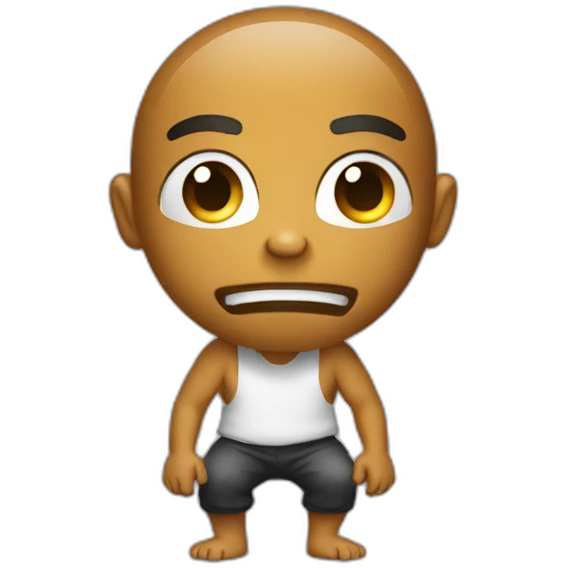 Chat qui fait des squats emoji