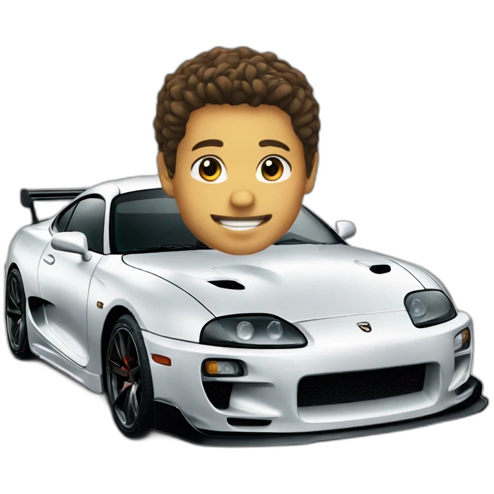 Supra with boy emoji