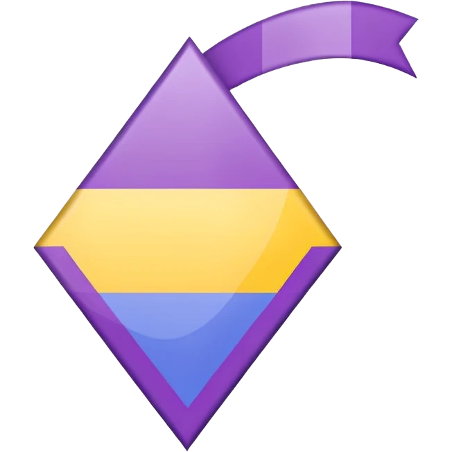 Pride intersex flag emoji
