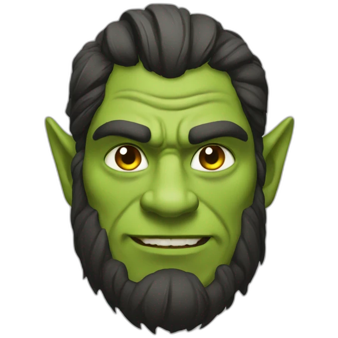 Handsome Orc emoji