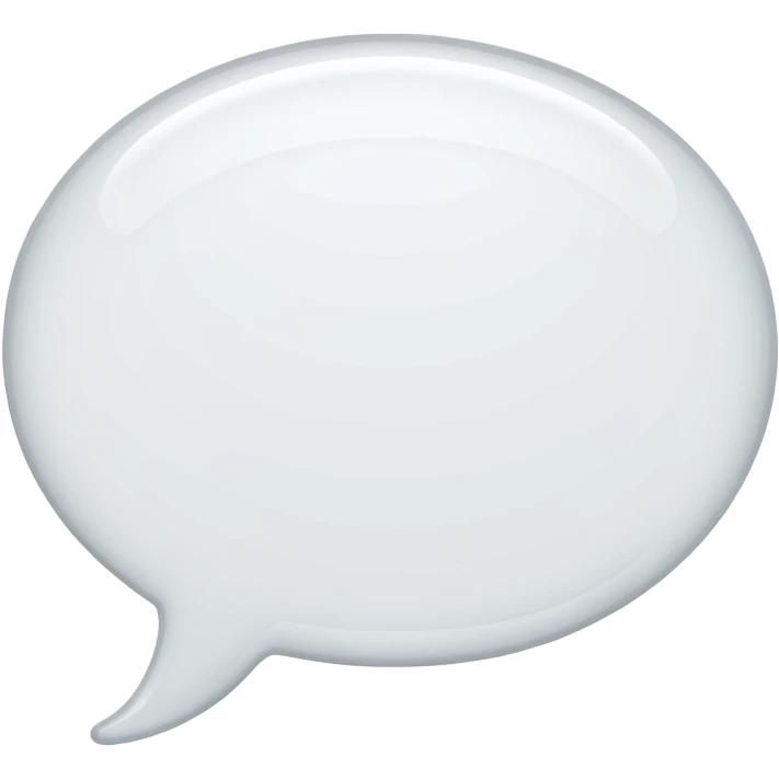 conversation bubble emoji