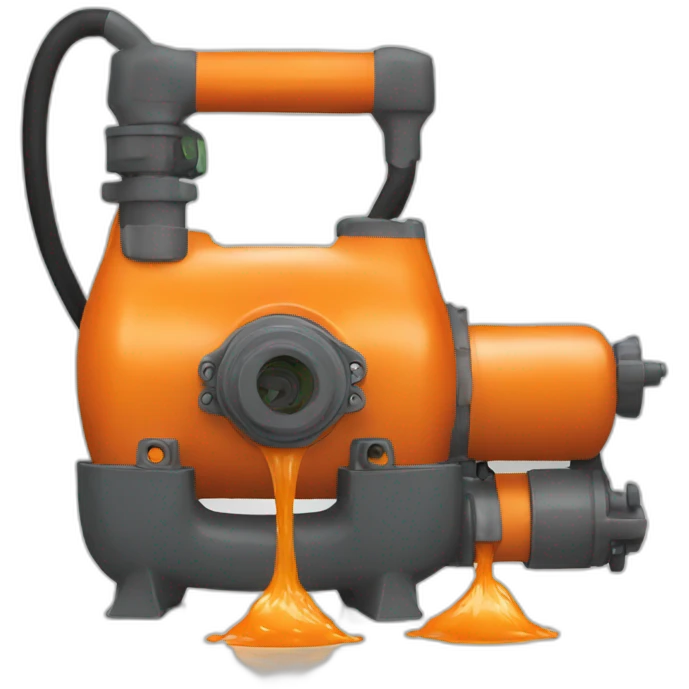 orange compact pump emoji