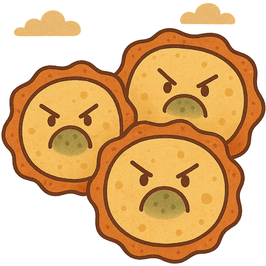 Angry armored cells emoji