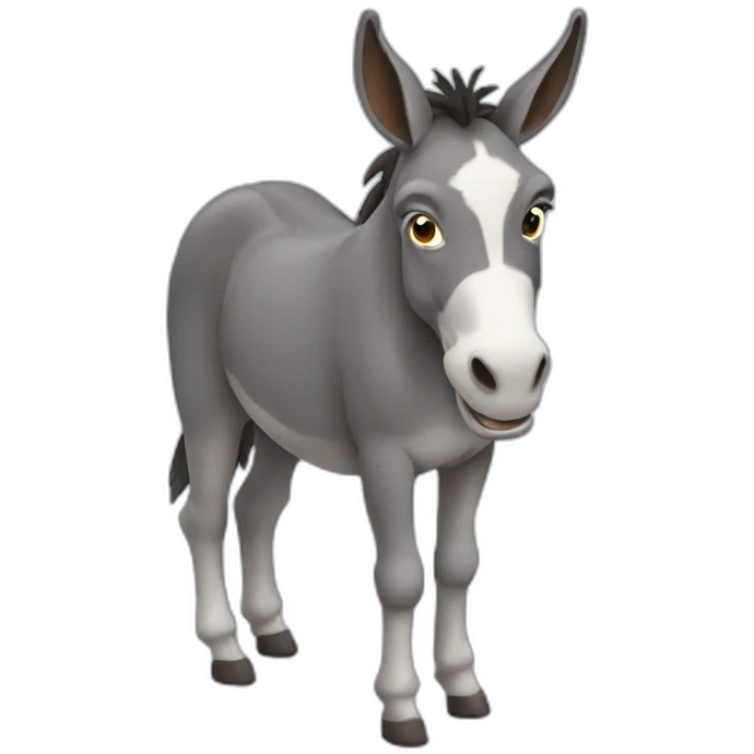 Donkey emoji
