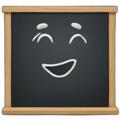 Blackboard emoji