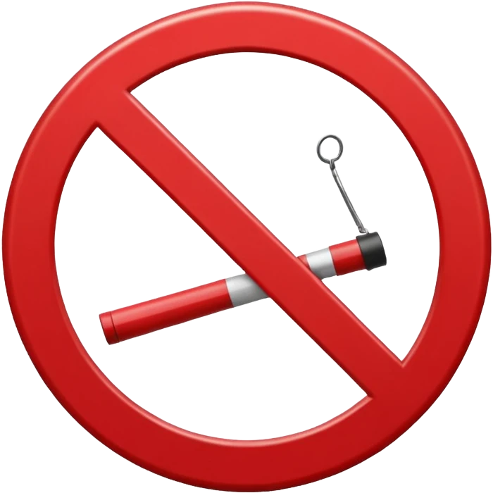 prohibition sign emoji
