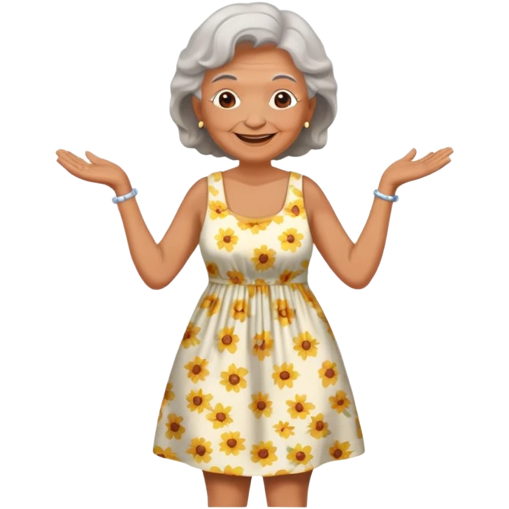 Hot grandma emoji