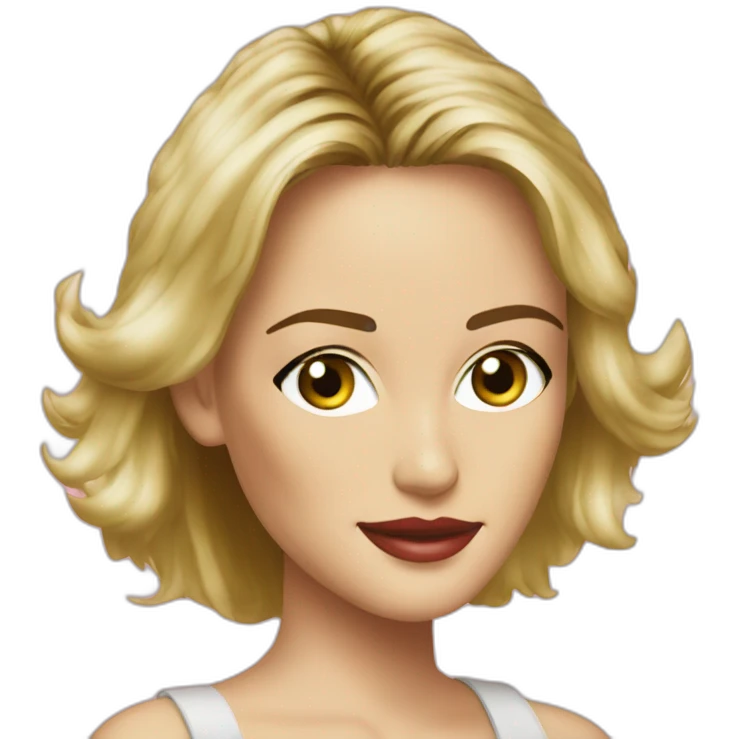 young sharon stone emoji