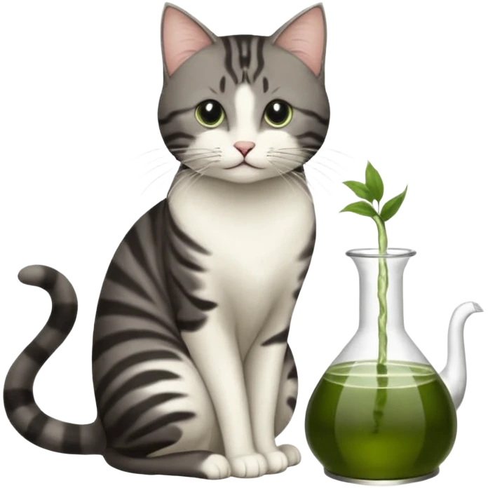 Котел с зеленой жидкостью внутри  emoji