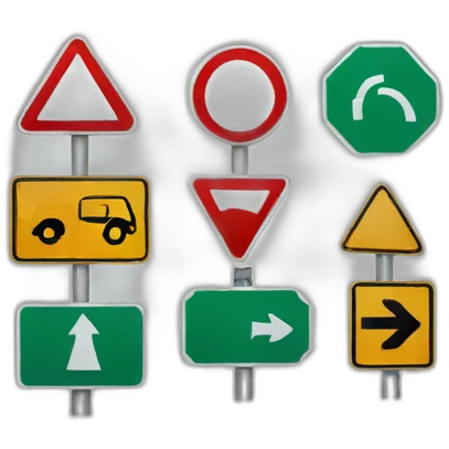 traffic sign emoji