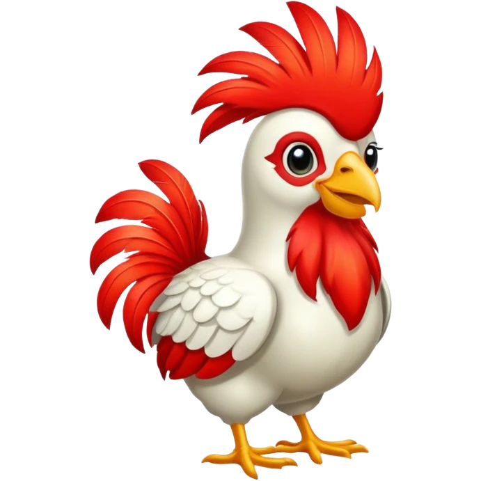 Gallo duende emoji