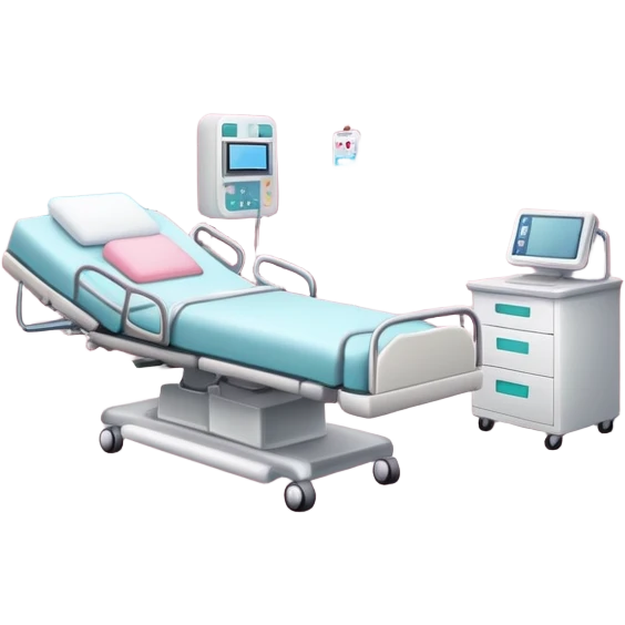 light pink hospital realistic emoji