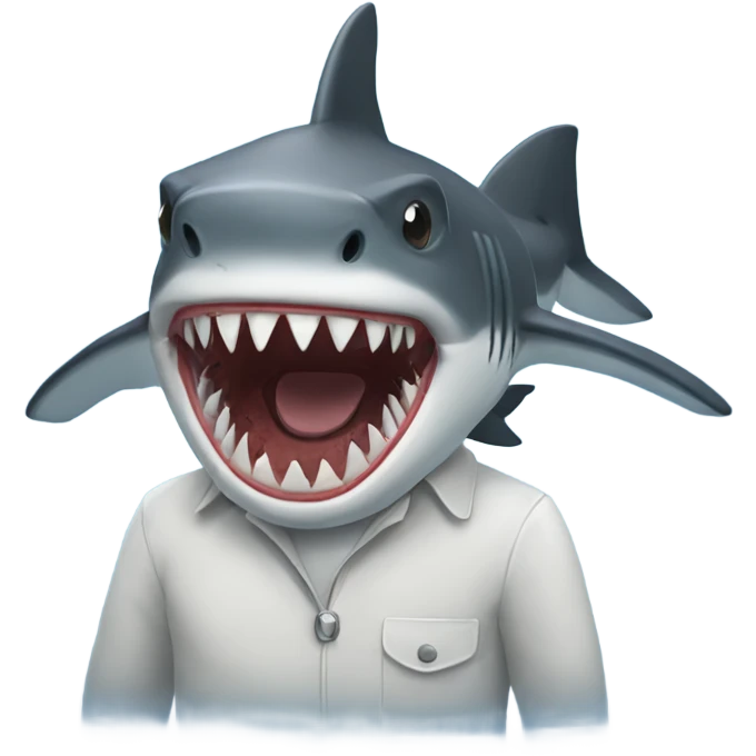 shark person emoji