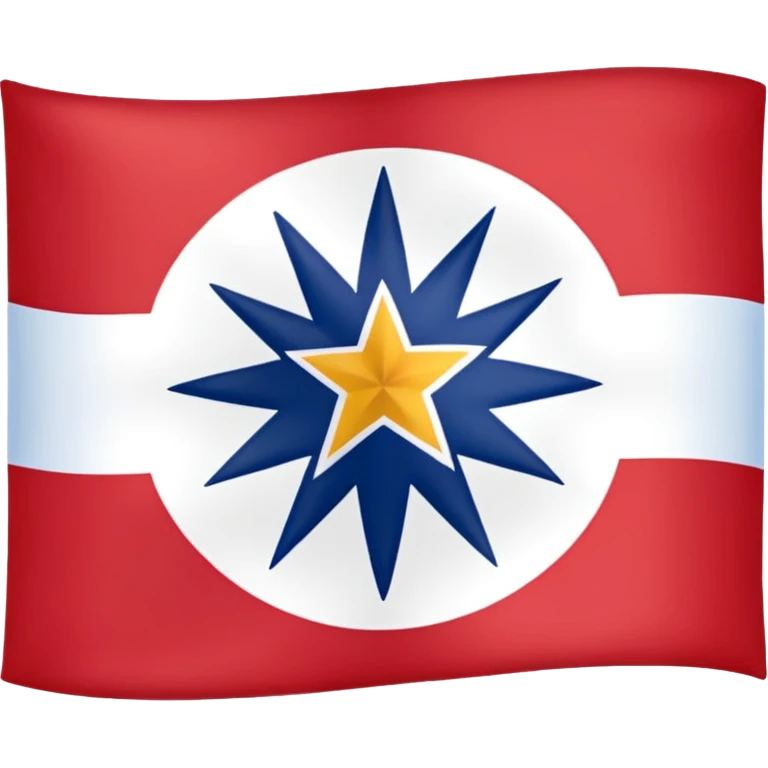 Cherokee indian flag emoji