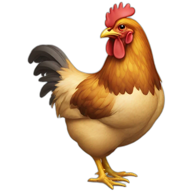 chicken-cash emoji